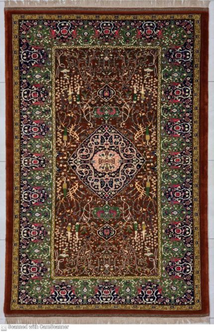 فرش قشقایی لاکی-شش متری-gh27781