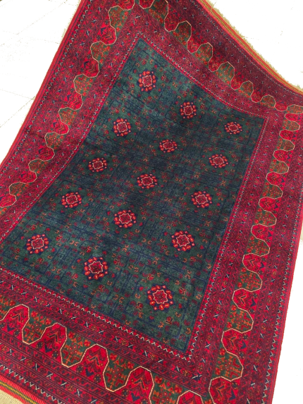 فرش مینیمال لاکی طرح قشقایی-چهار-z37117