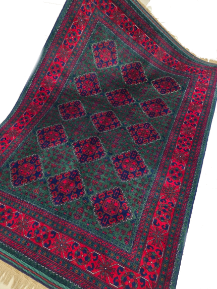 فرش مینیمال لاکی طرح قشقایی-چهار-z37236