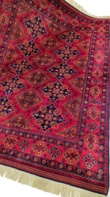 قالی لاکی چهار متری طرح قشقایی-z37125